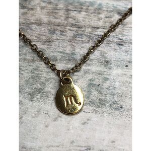 GORJANA Zodiac Sign Coin Necklace 18" Scorpio